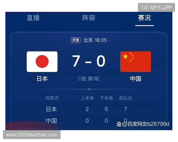 2026世界杯中国对日本比赛直播平台推荐及在线观看详细流程